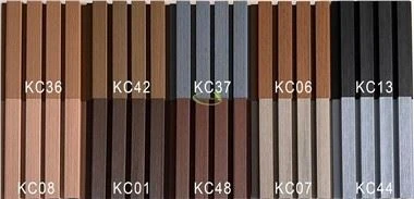 แผงตกแต่งผนังแขวนผนัง WPC Wall Panel